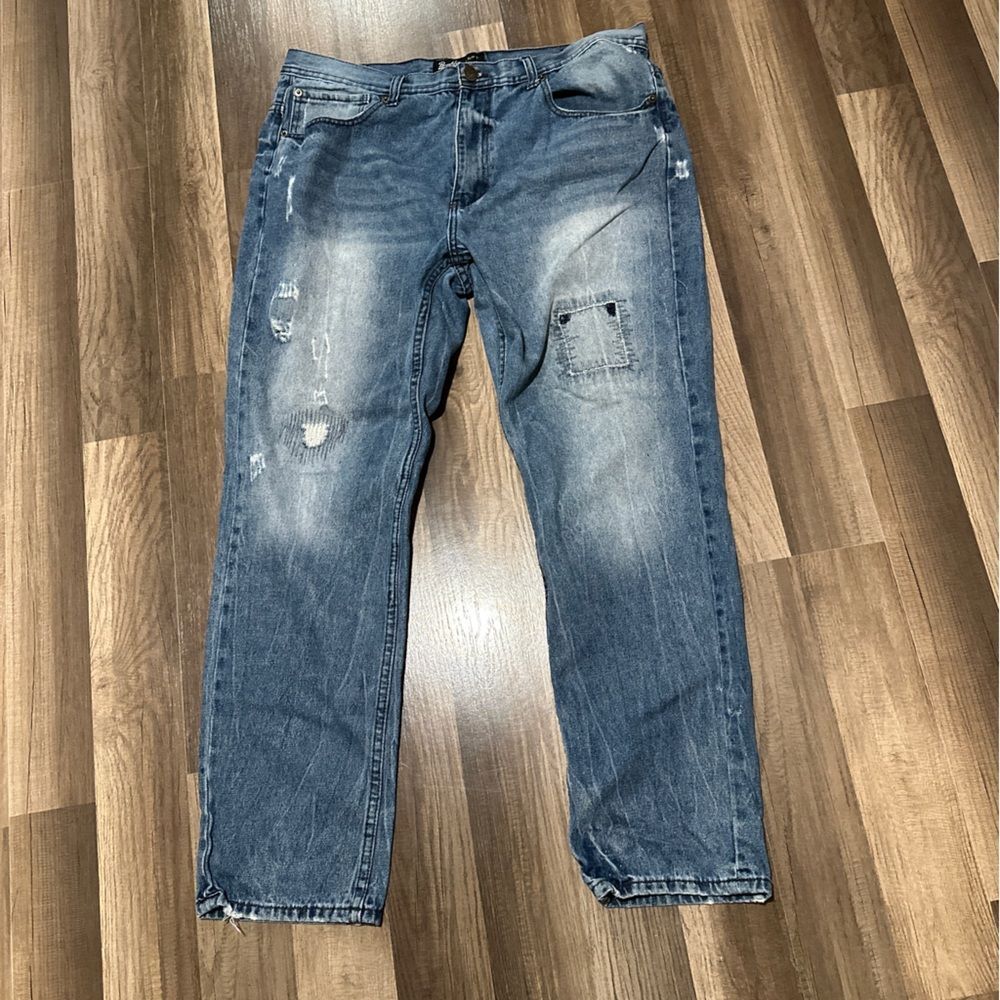 Brooklyn Cloth Men's Slim Distressed Denim Jeans size 40